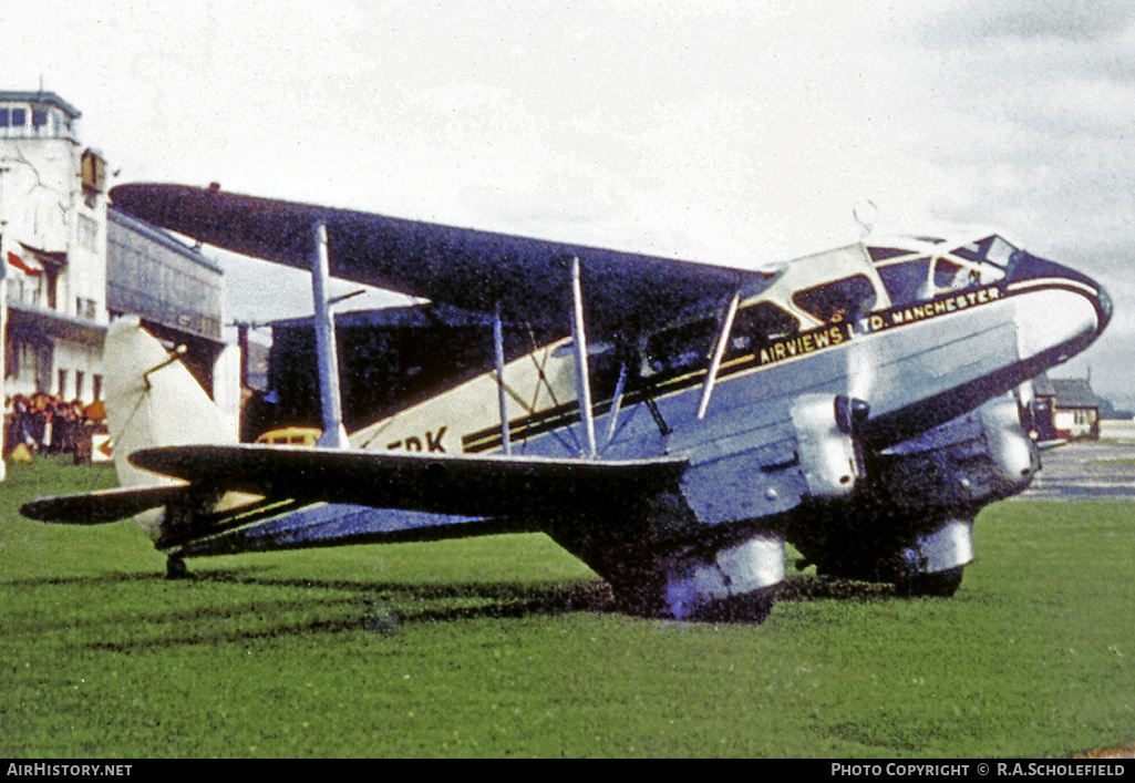 Aircraft Photo of G-AFRK | De Havilland D.H. 89A Dragon Rapide | Airviews | AirHistory.net #76569