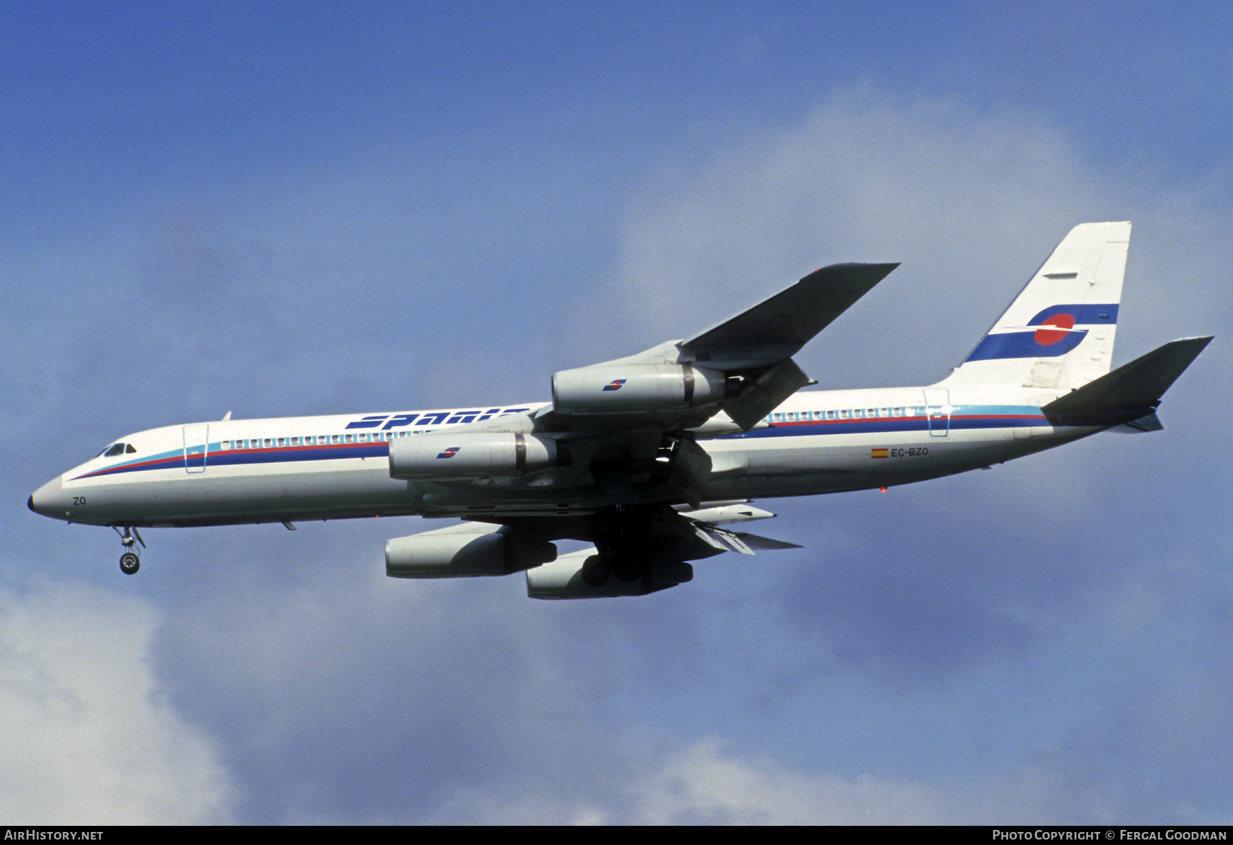 Aircraft Photo of EC-BZO | Convair 990A (30A-5) | Spantax | AirHistory.net #76581
