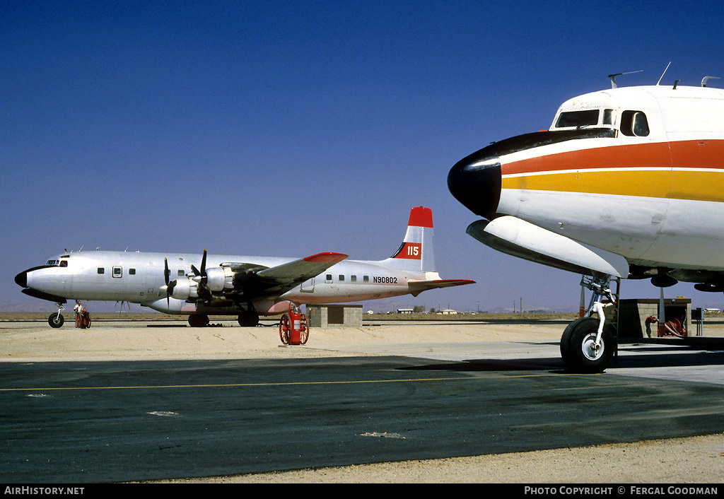 Aircraft Photo of N90802 | Douglas DC-7C/AT | AirHistory.net #76589