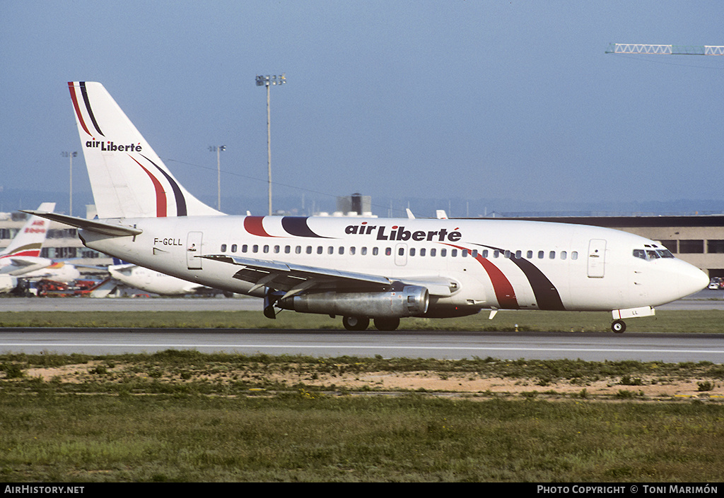 Aircraft Photo of F-GCLL | Boeing 737-222 | Air Liberté | AirHistory.net #76595