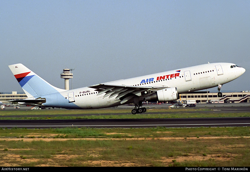 Aircraft Photo of F-BUAL | Airbus A300B4-2C | Air Inter | AirHistory.net #76598