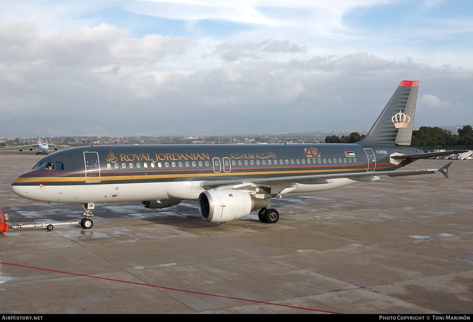 Aircraft Photo of F-OHGB | Airbus A320-211 | Royal Jordanian Airlines | AirHistory.net #76600