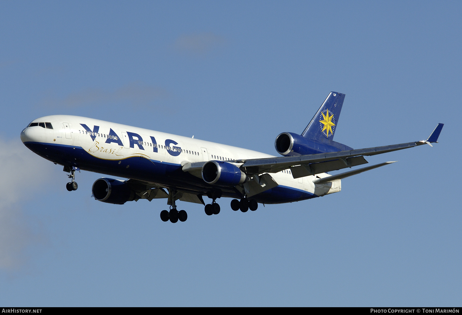 Aircraft Photo of PP-VQF | McDonnell Douglas MD-11 | Varig | AirHistory.net #76608