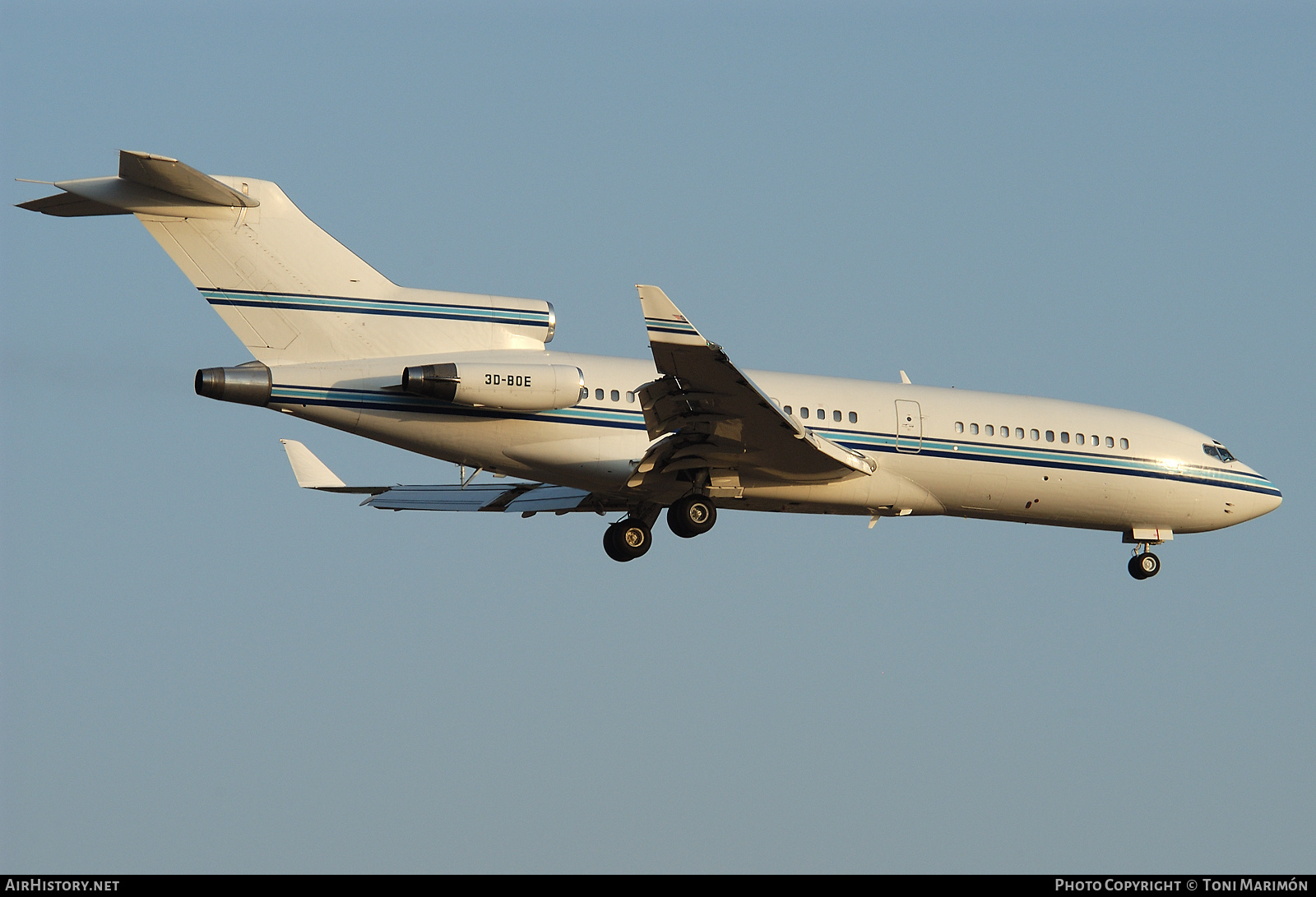 Aircraft Photo of 3D-BOE | Boeing 727-30 | AirHistory.net #76619