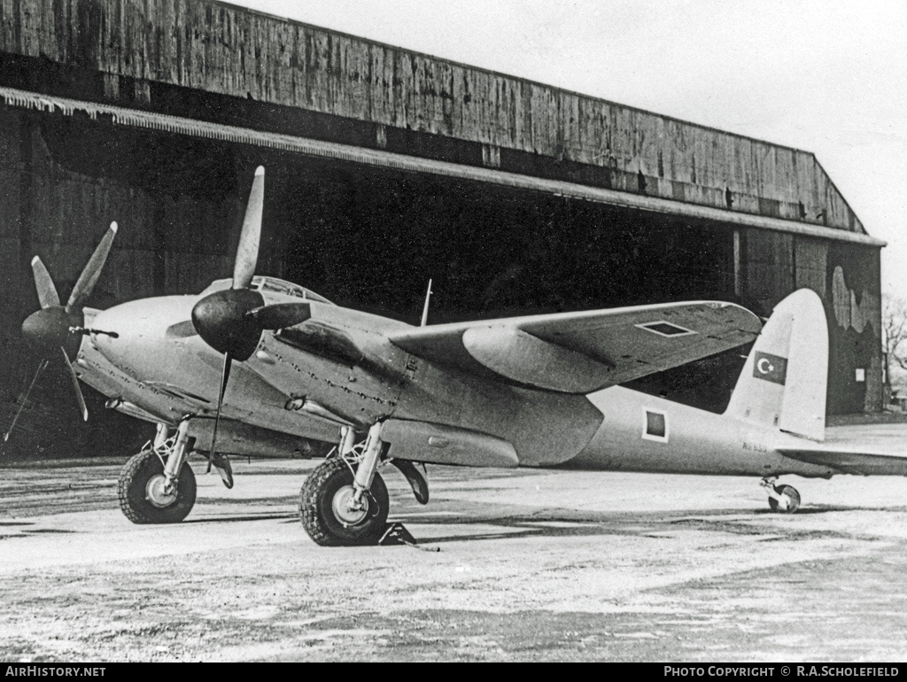 Aircraft Photo of NS930 | De Havilland D.H. 98 Mosquito FB6 | Turkey - Air Force | AirHistory.net #76620