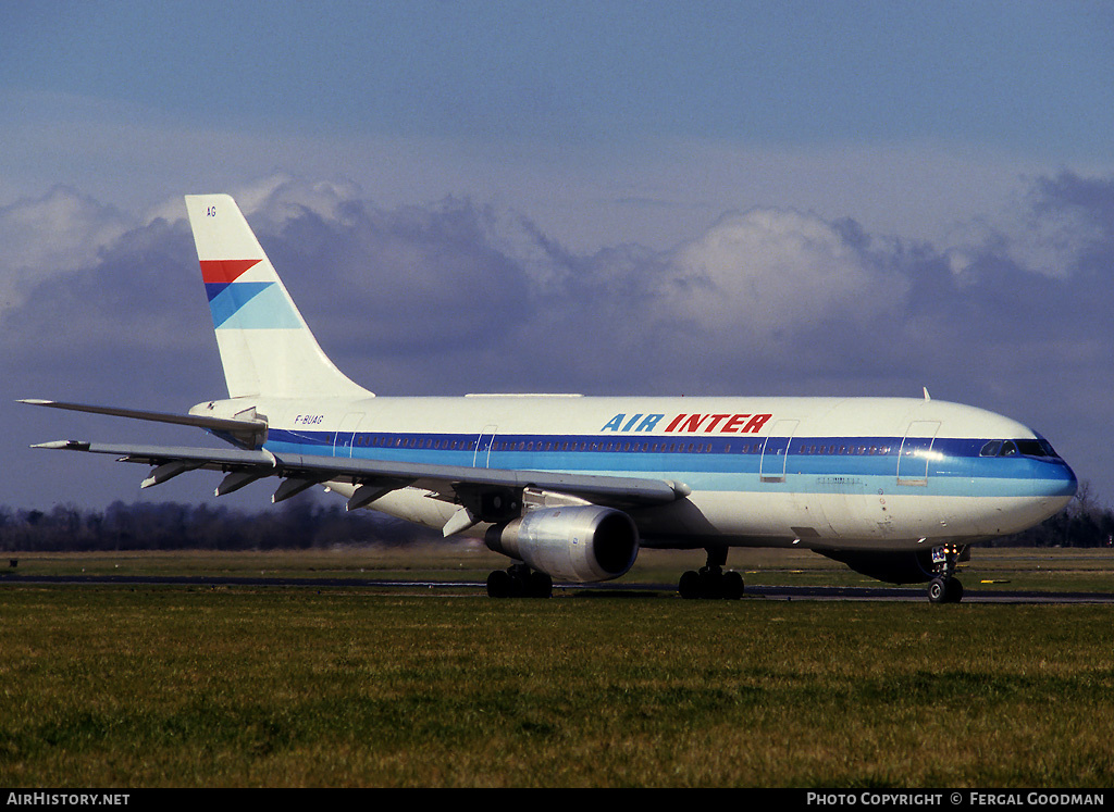 Aircraft Photo of F-BUAG | Airbus A300B2-1C | Air Inter | AirHistory.net #76628