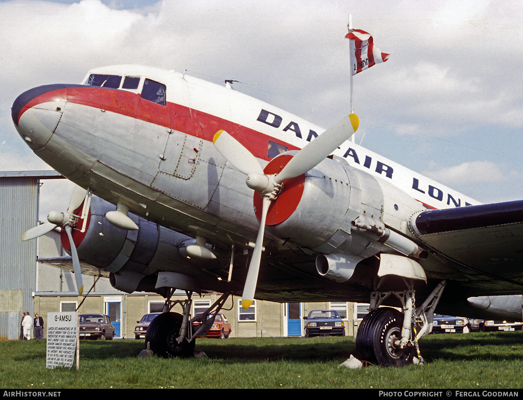 Aircraft Photo of G-AMSU | Douglas C-47B Dakota Mk.4 | Dan-Air London | AirHistory.net #76632