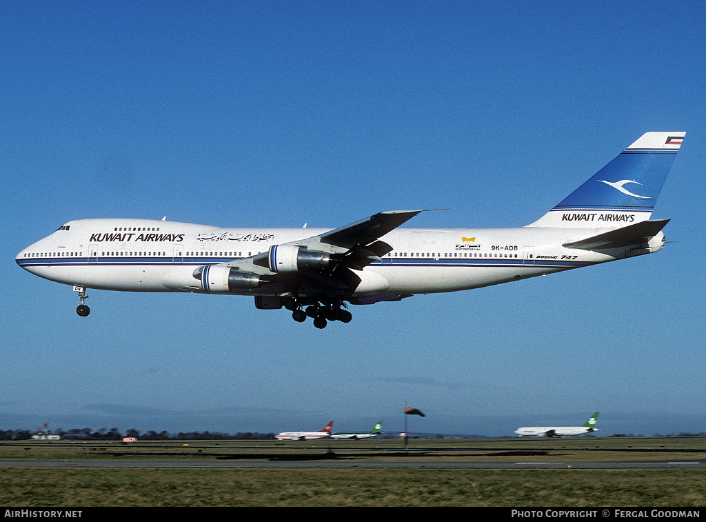 Aircraft Photo of 9K-ADB | Boeing 747-269BM | Kuwait Airways | AirHistory.net #76638