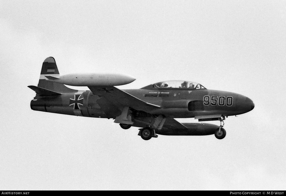 Aircraft Photo of 9500 | Lockheed T-33A | Germany - Air Force | AirHistory.net #76643