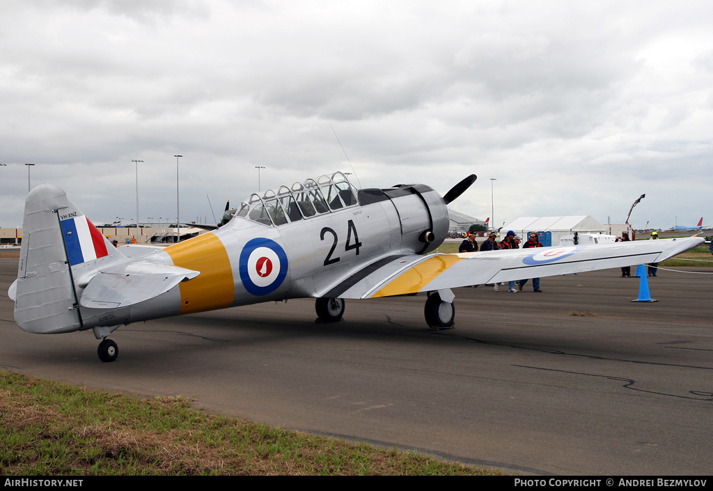 Aircraft Photo of VH-XNZ / NZ1024 | North American AT-6C Harvard IIA | New Zealand - Air Force | AirHistory.net #76644