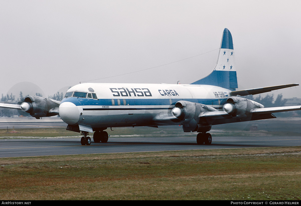 Aircraft Photo of HR-SHN | Lockheed L-188A(F) Electra | SAHSA Carga - Servicio Aereo de Honduras | AirHistory.net #76646