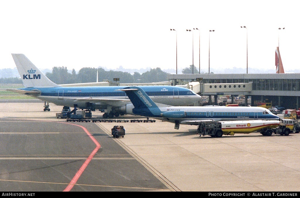 Aircraft Photo of PH-CHN | Fokker F28-4000 Fellowship | NLM Cityhopper | AirHistory.net #76653