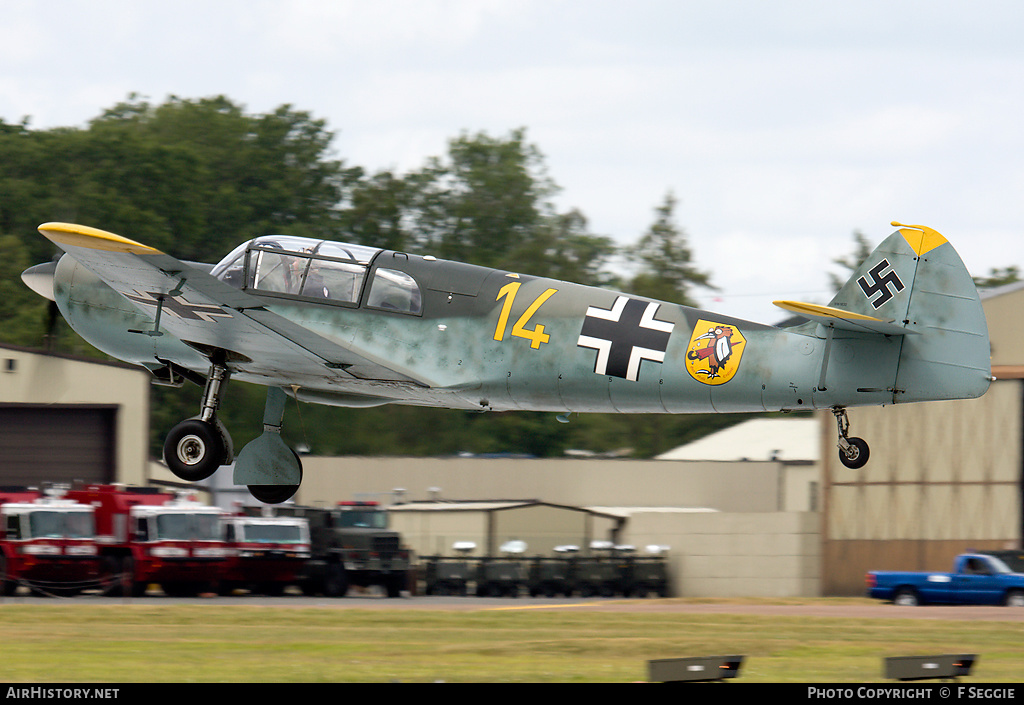 Aircraft Photo of G-ETME | Nord 1002 Pingouin II | Germany - Air Force | AirHistory.net #76654