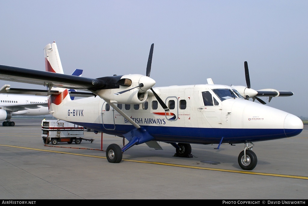 Aircraft Photo of G-BVVK | De Havilland Canada DHC-6-300 Twin Otter | British Airways | AirHistory.net #76658