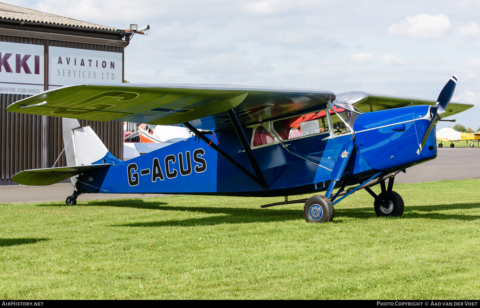 Aircraft Photo of G-ACUS | De Havilland D.H. 85 Leopard Moth | AirHistory.net #76660