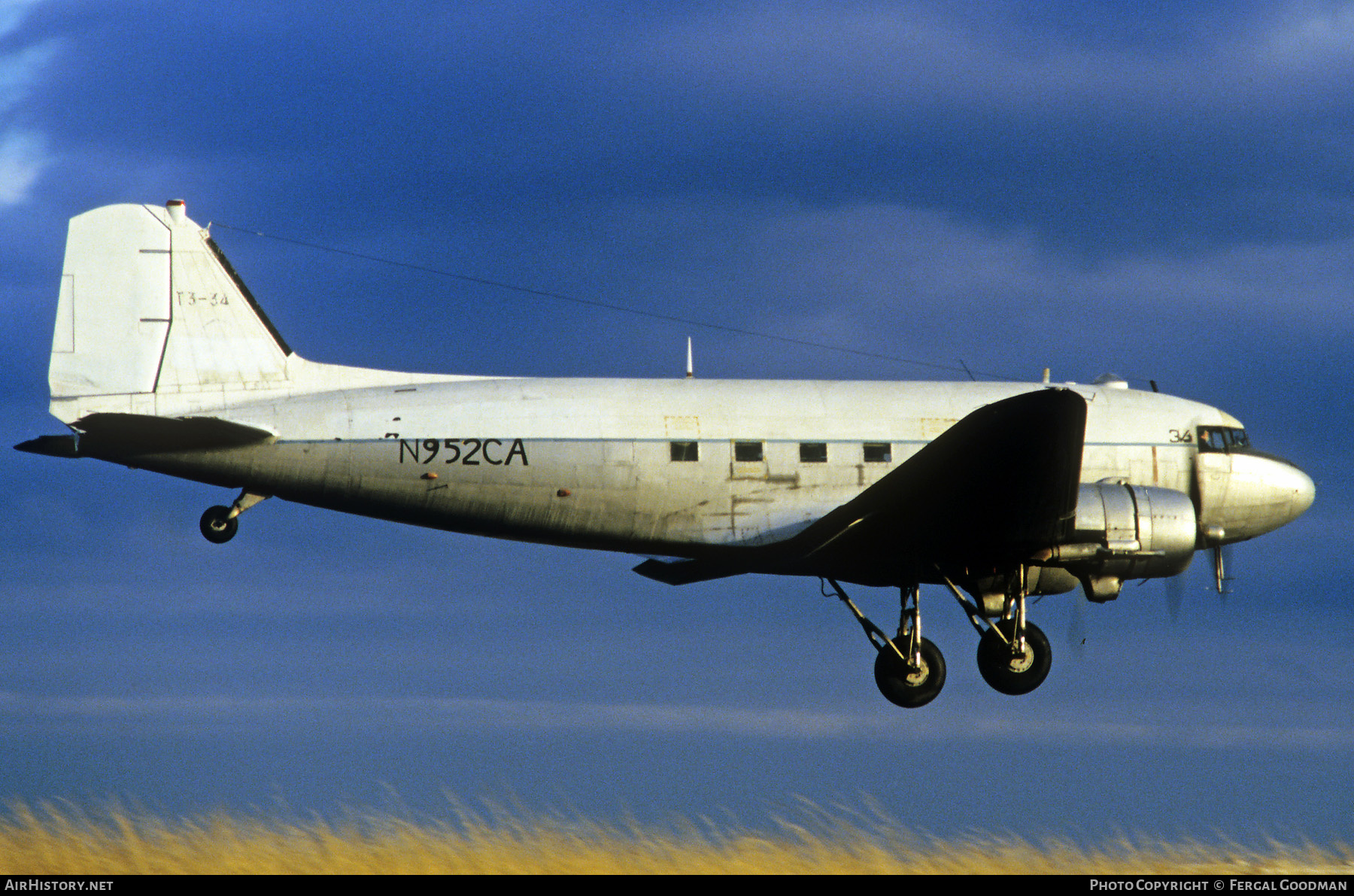 Aircraft Photo of N952CA / T.3-34 | Douglas C-47B Skytrain | AirHistory.net #76670