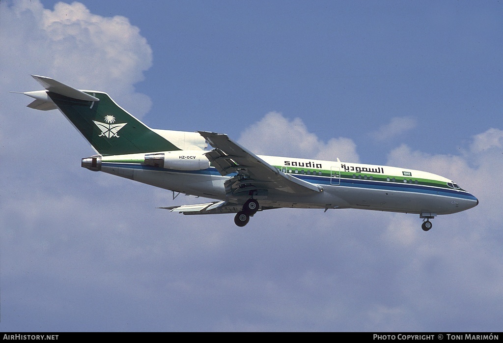 Aircraft Photo of HZ-OCV | Boeing 727-21 | Saudia - Saudi Arabian Royal Flight | AirHistory.net #76679