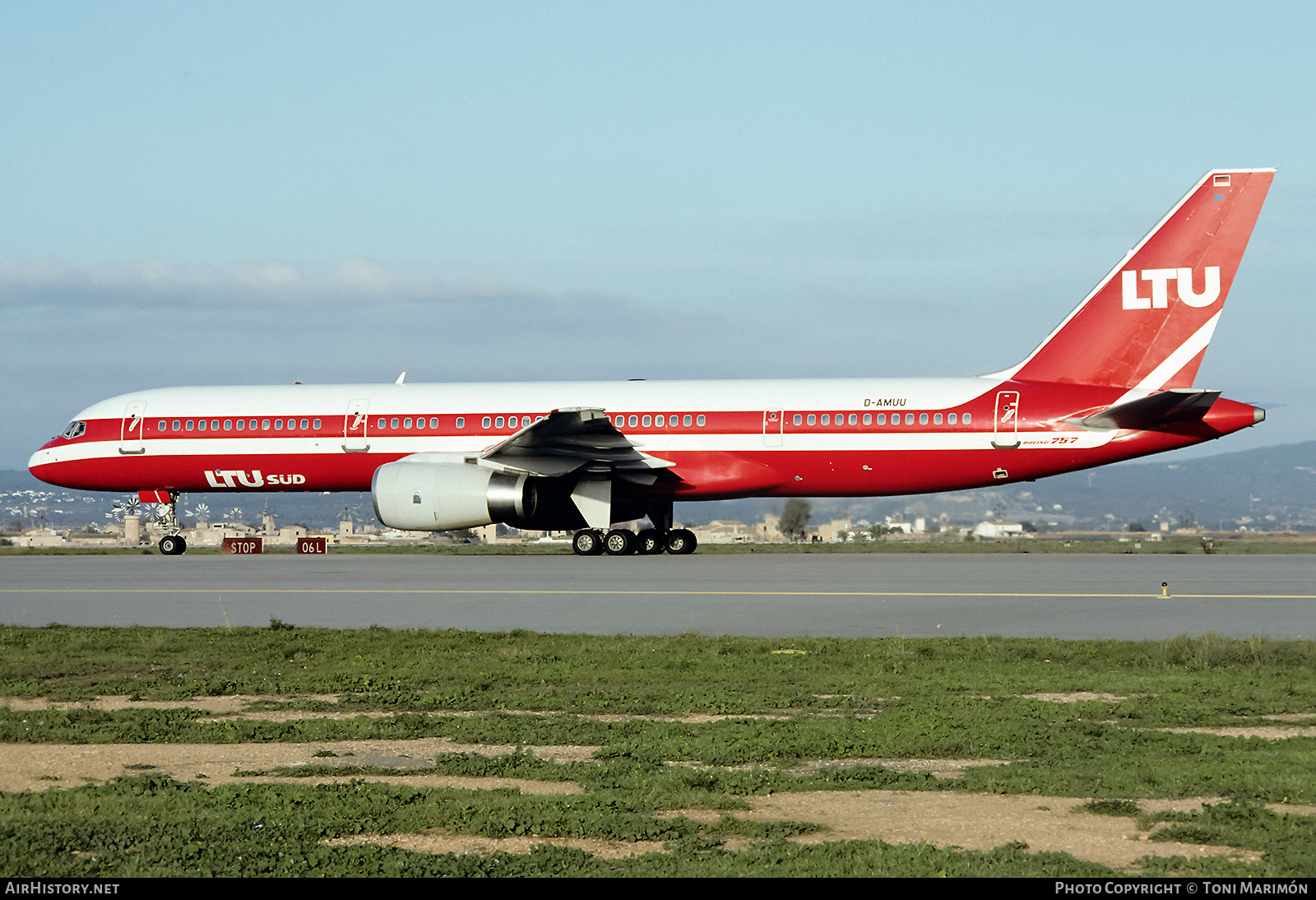 Aircraft Photo of D-AMUU | Boeing 757-225 | LTU Süd - Lufttransport-Unternehmen | AirHistory.net #76683
