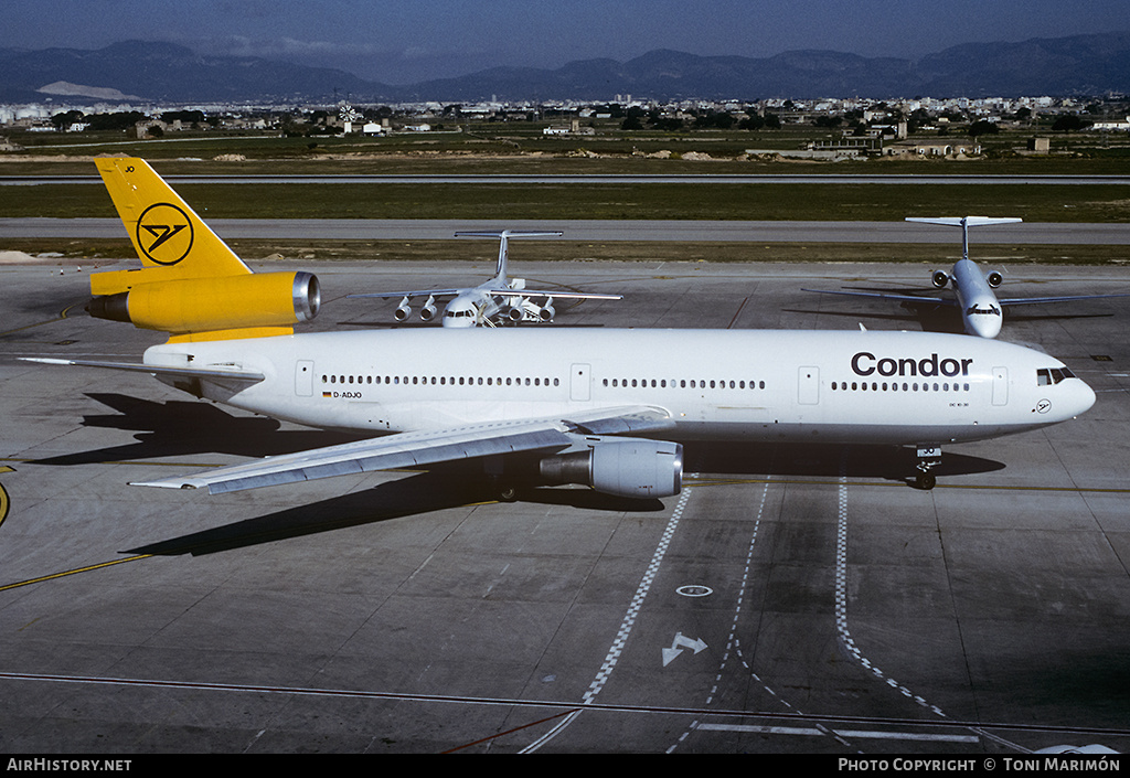 Aircraft Photo of D-ADJO | McDonnell Douglas DC-10-30 | Condor Flugdienst | AirHistory.net #76684