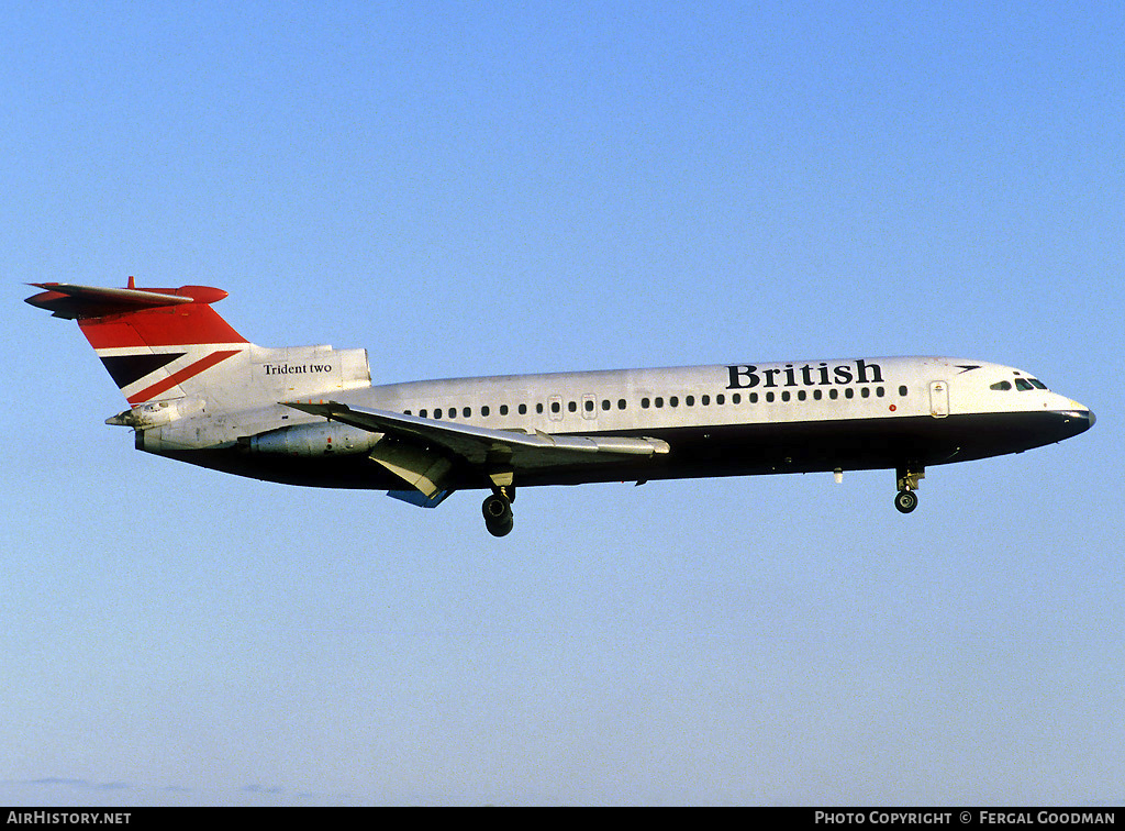 Aircraft Photo of G-AVFG | Hawker Siddeley HS-121 Trident 2E | British Airways | AirHistory.net #76696