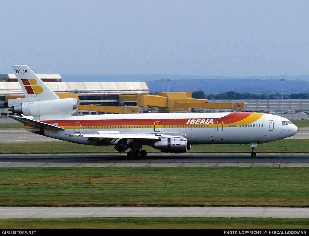 Aircraft Photo of EC-CSJ | McDonnell Douglas DC-10-30 | Iberia | AirHistory.net #76697