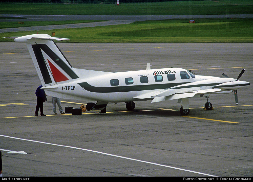 Aircraft Photo of I-TREP | Piper PA-42-720 Cheyenne IIIA | Alitalia - Scuola di Volo | AirHistory.net #76698