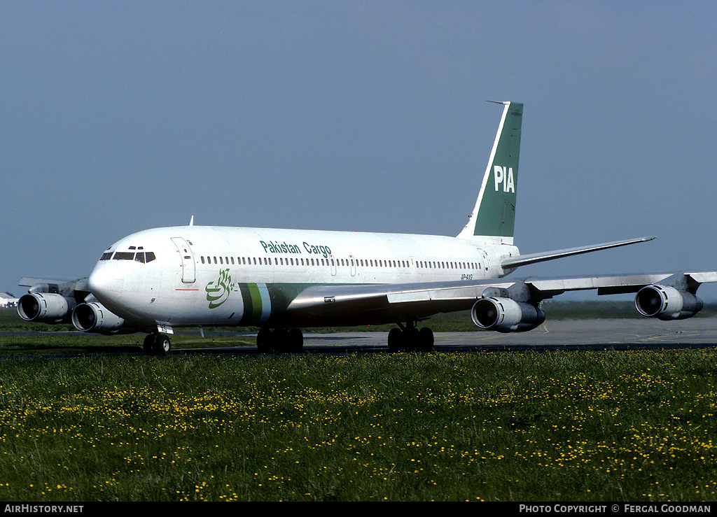Aircraft Photo of AP-AXG | Boeing 707-340C | Pakistan International Airlines Cargo - PIA | AirHistory.net #76699