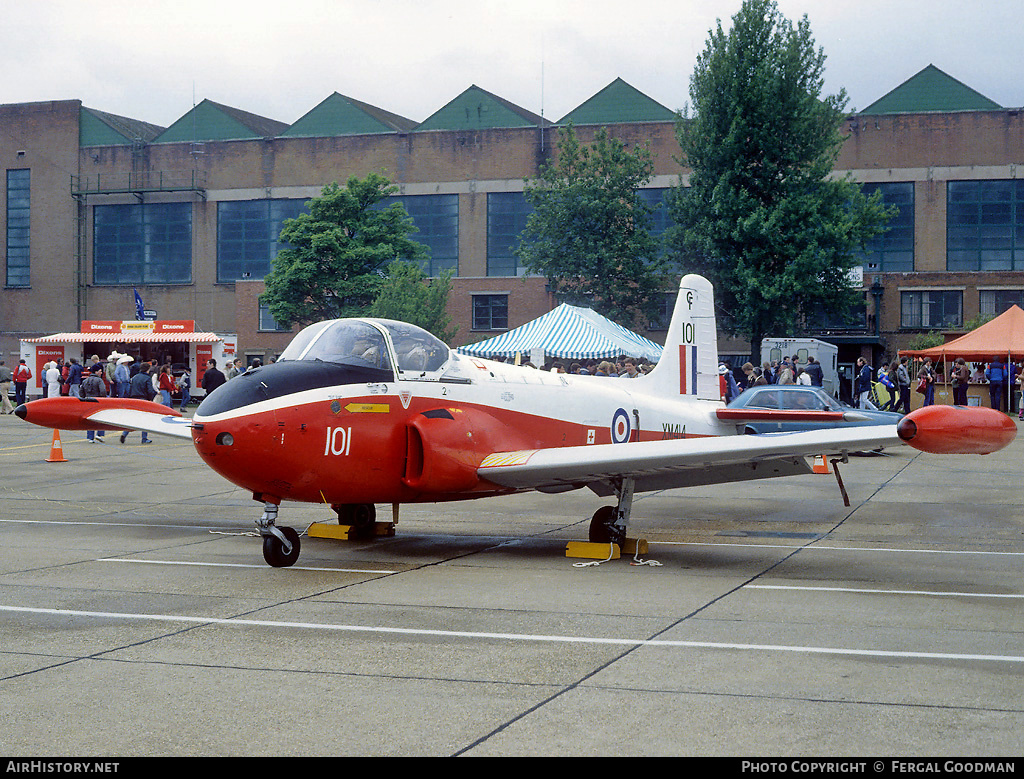 Aircraft Photo of XM414 | Hunting P.84 Jet Provost T3A | UK - Air Force | AirHistory.net #76701