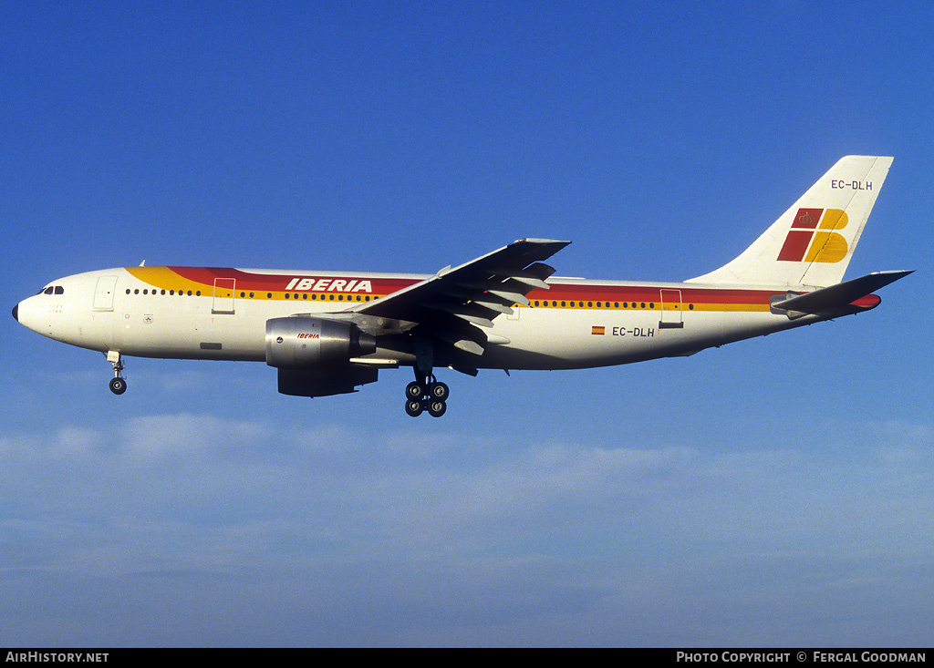 Aircraft Photo of EC-DLH | Airbus A300B4-120 | Iberia | AirHistory.net #76711