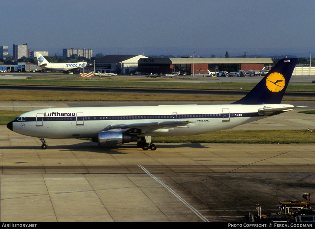 Aircraft Photo of D-AIBB | Airbus A300B4-2C | Lufthansa | AirHistory.net #76712