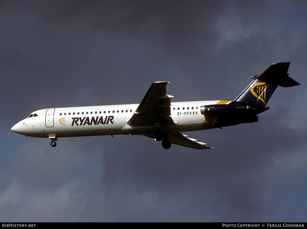 Aircraft Photo of EI-CCX | BAC 111-523FJ One-Eleven | Ryanair | AirHistory.net #76715