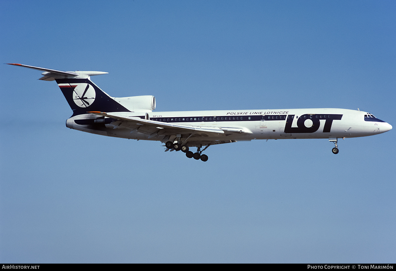 Aircraft Photo of SP-LCL | Tupolev Tu-154M | LOT Polish Airlines - Polskie Linie Lotnicze | AirHistory.net #76727