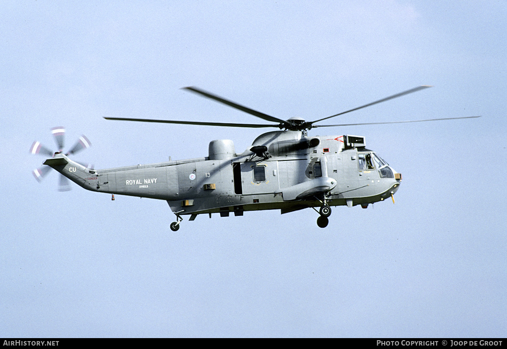 Aircraft Photo of XV653 | Westland WS-61 Sea King HAS6 | UK - Navy | AirHistory.net #76743