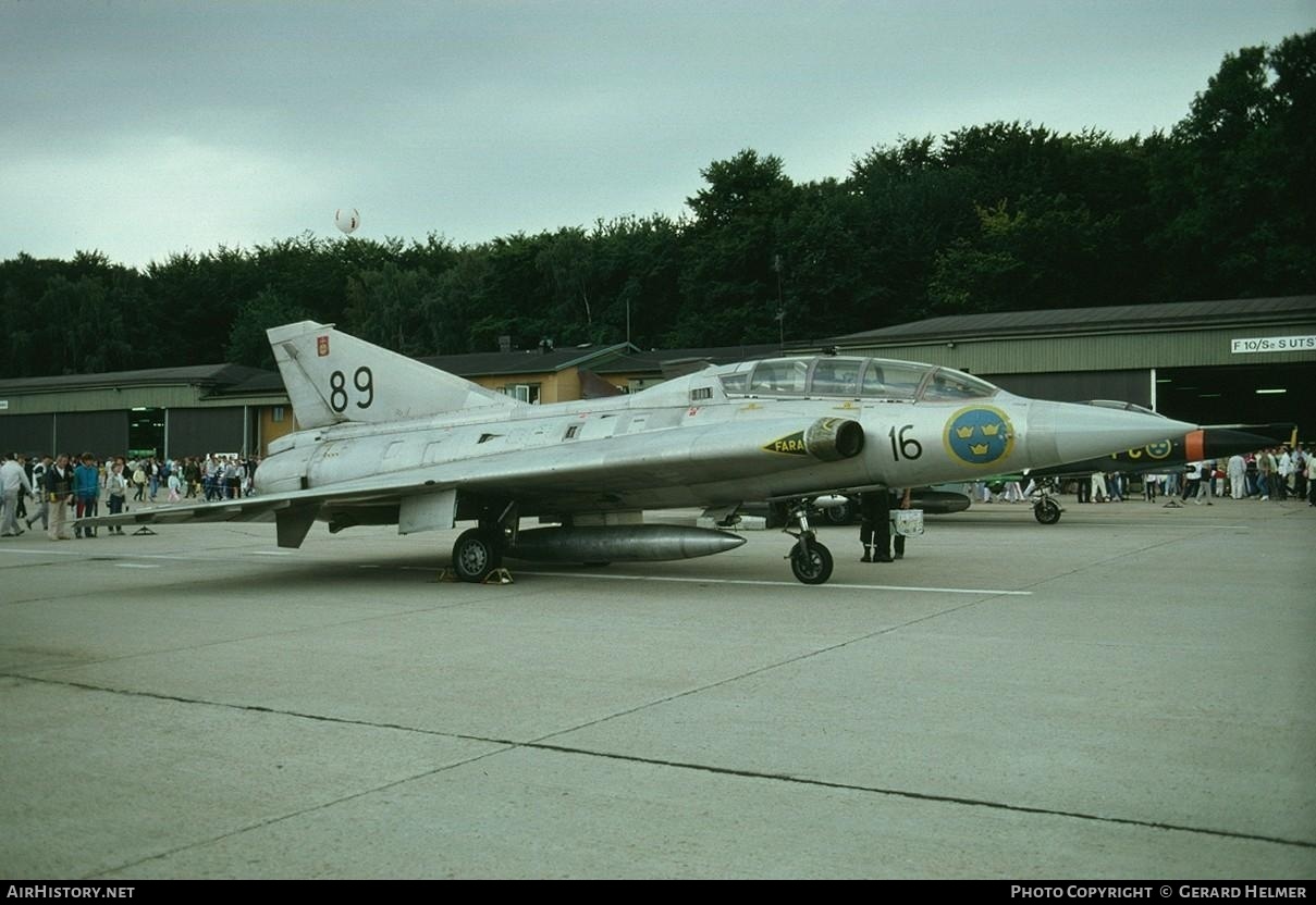 Aircraft Photo of 35821 | Saab Sk 35C Draken | Sweden - Air Force | AirHistory.net #76745