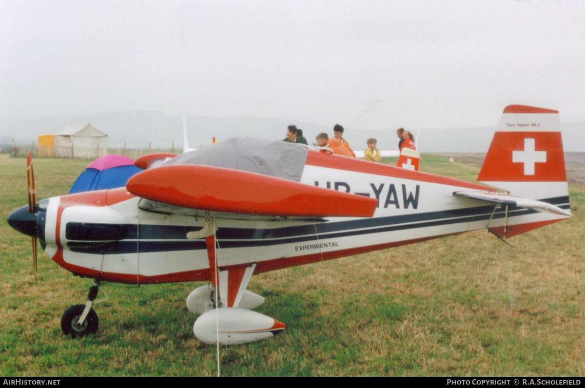 Aircraft Photo of HB-YAW | Tipsy T-66 Nipper 2 | AirHistory.net #76748