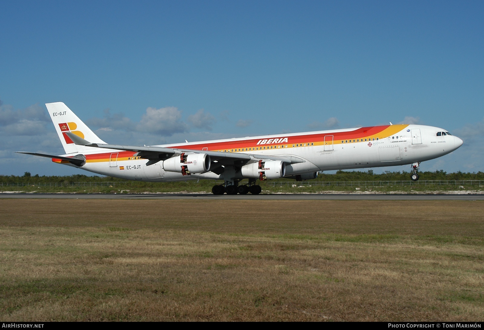 Aircraft Photo of EC-GJT | Airbus A340-313 | Iberia | AirHistory.net #76757