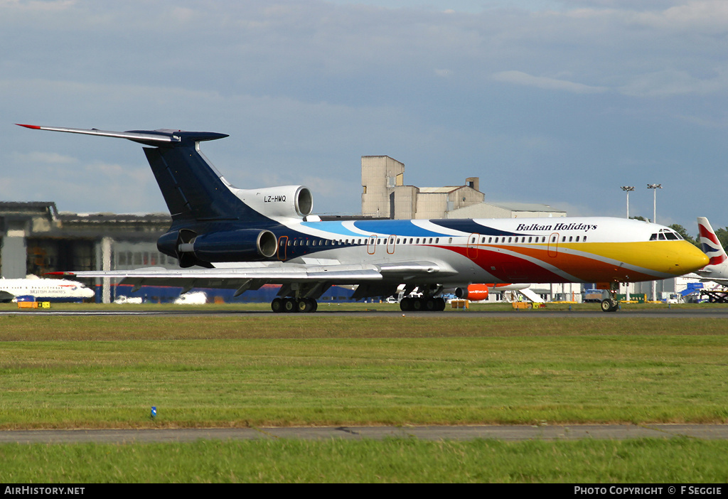 Aircraft Photo of LZ-HMQ | Tupolev Tu-154M | Balkan Holidays Air - BH Air | AirHistory.net #76762