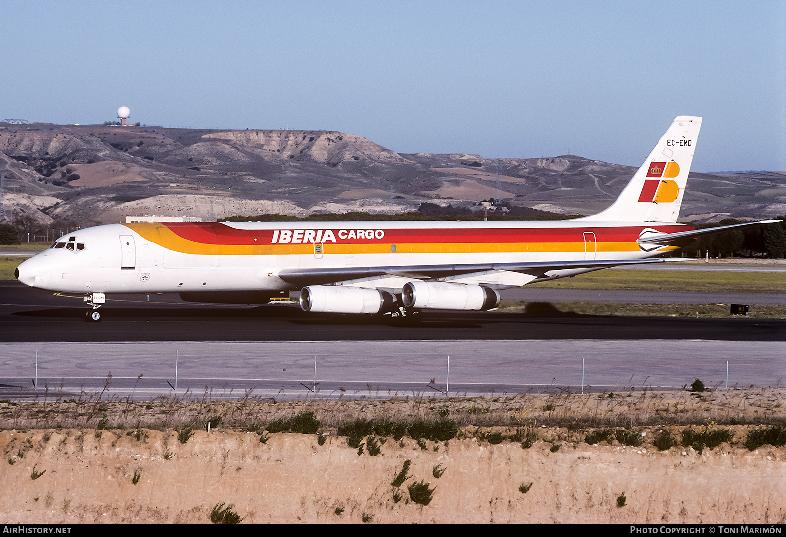 Aircraft Photo of EC-EMD | McDonnell Douglas DC-8-62(F) | Iberia Cargo | AirHistory.net #76770