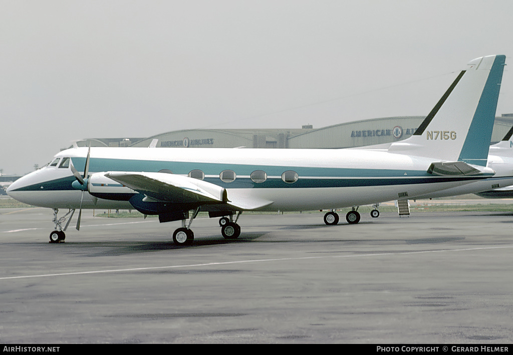 Aircraft Photo of N715G | Grumman G-159 Gulfstream I | AirHistory.net #76782