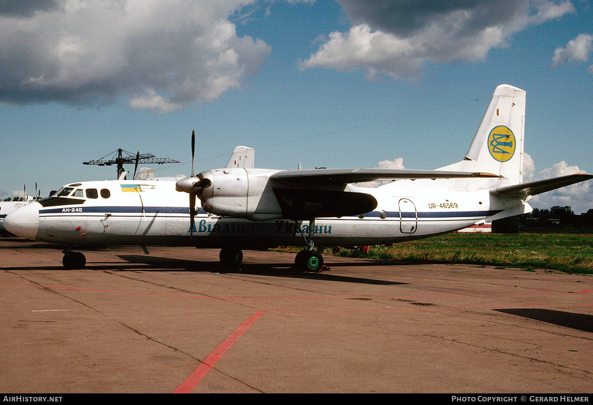 Aircraft Photo of UR-46569 | Antonov An-24B | Air Ukraine | AirHistory.net #76785