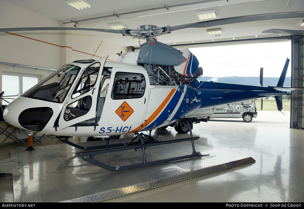 Aircraft Photo of S5-HCI | Aerospatiale AS-350B-2 Ecureuil | Flycom | AirHistory.net #76790