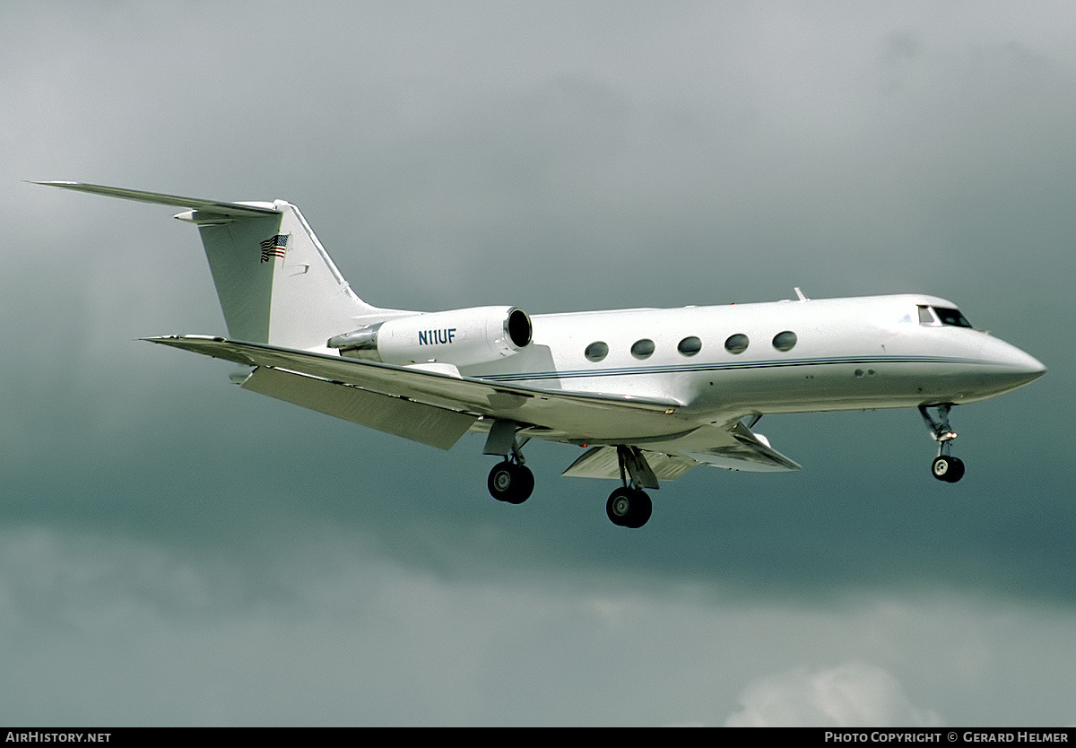 Aircraft Photo of N11UF | Grumman G-1159 Gulfstream II | AirHistory.net #76791