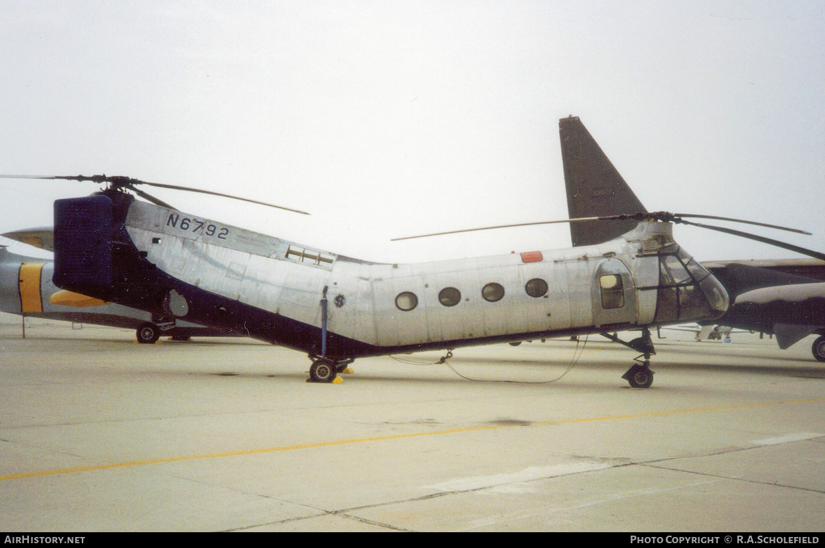 Aircraft Photo of N6792 | Piasecki CH-21B Workhorse | AirHistory.net #76794