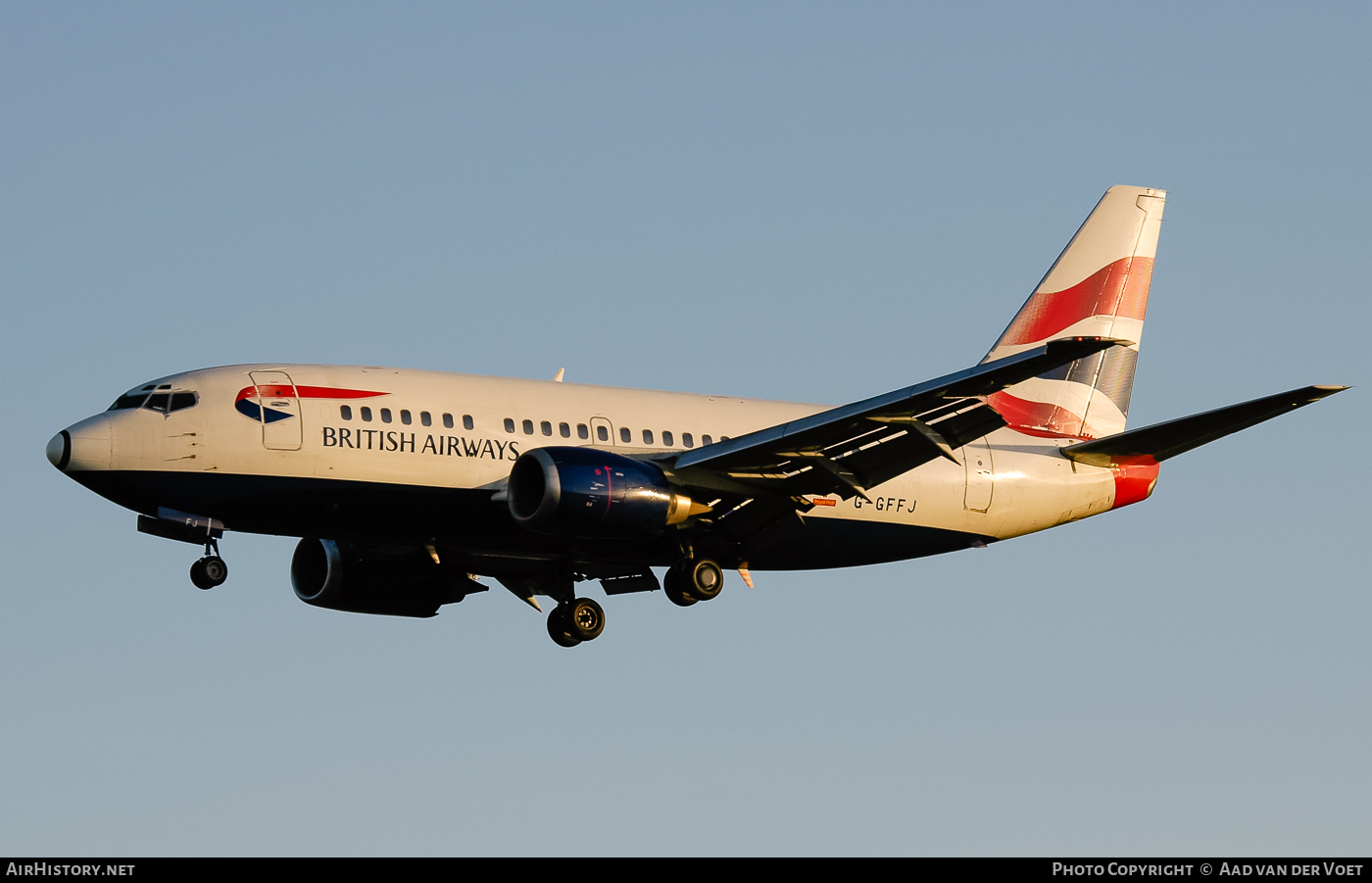 Aircraft Photo of G-GFFJ | Boeing 737-5H6 | British Airways | AirHistory.net #76800