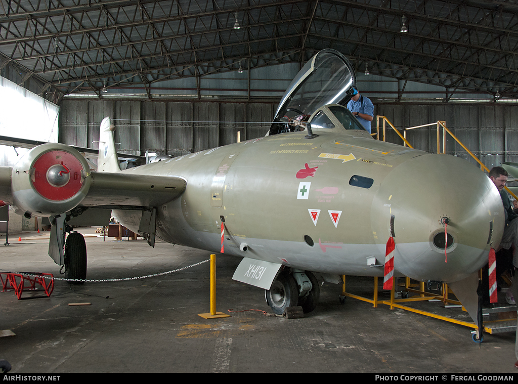 Aircraft Photo of XH131 | English Electric Canberra PR9 | UK - Air Force | AirHistory.net #76801