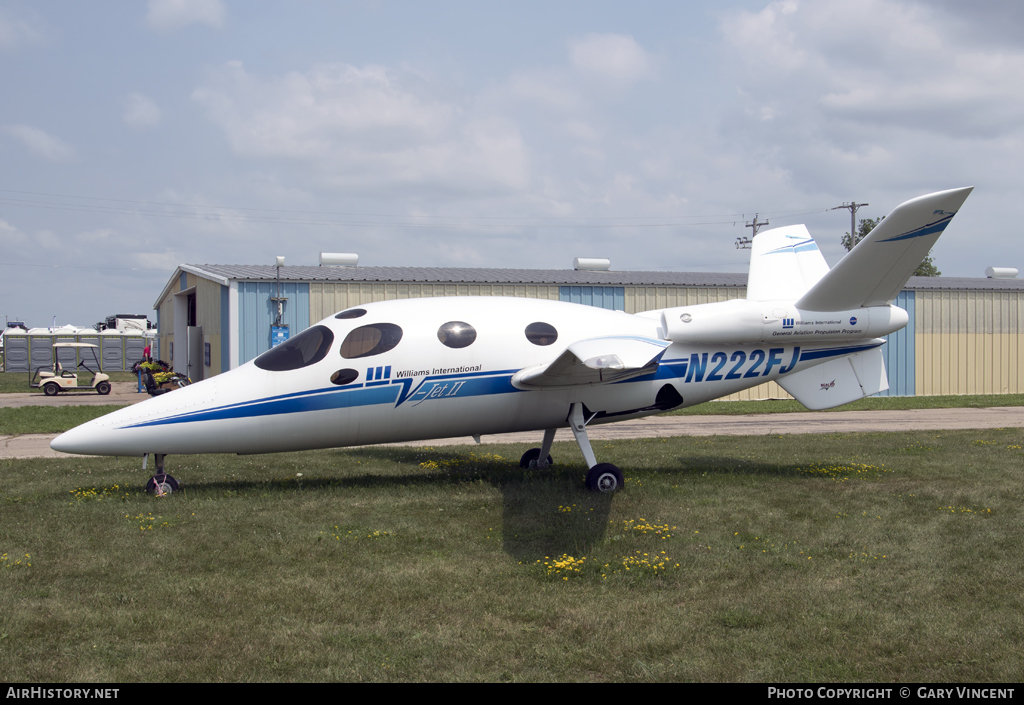 Aircraft Photo of N222FJ | Scaled Composites 271 V-Jet II | Williams International | AirHistory.net #76811
