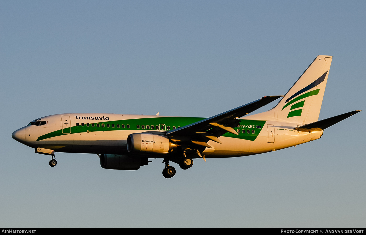 Aircraft Photo of PH-XRZ | Boeing 737-7K2 | Transavia | AirHistory.net #76813