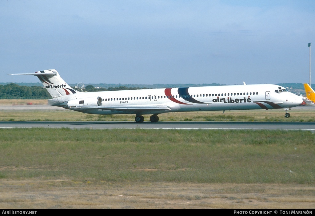 Aircraft Photo of F-GHEK | McDonnell Douglas MD-83 (DC-9-83) | Air Liberté | AirHistory.net #76814