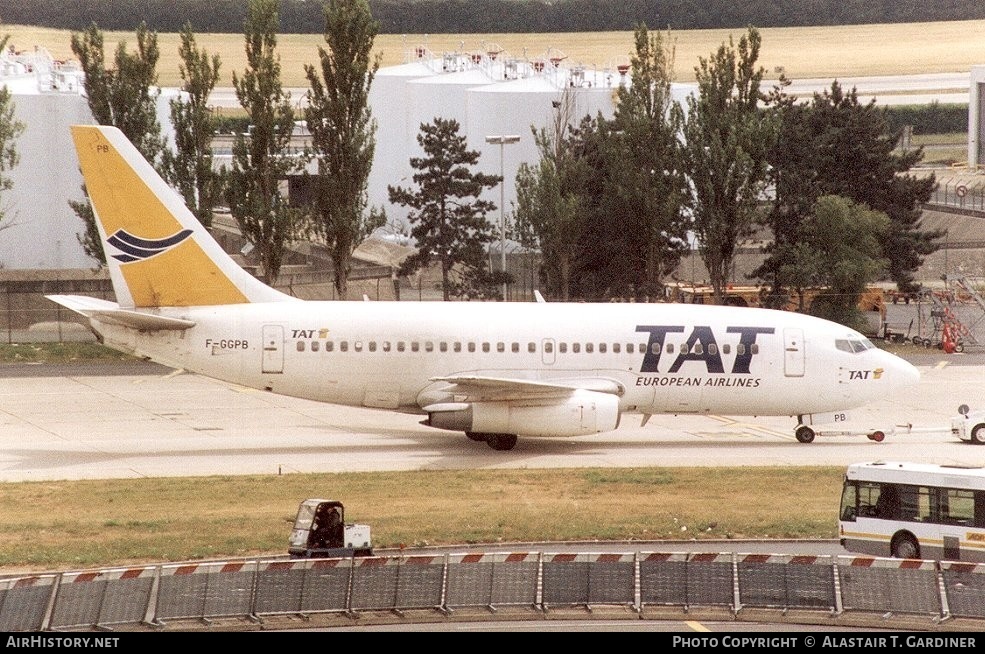 Aircraft Photo of F-GGPB | Boeing 737-242C | TAT European Airlines | AirHistory.net #76837