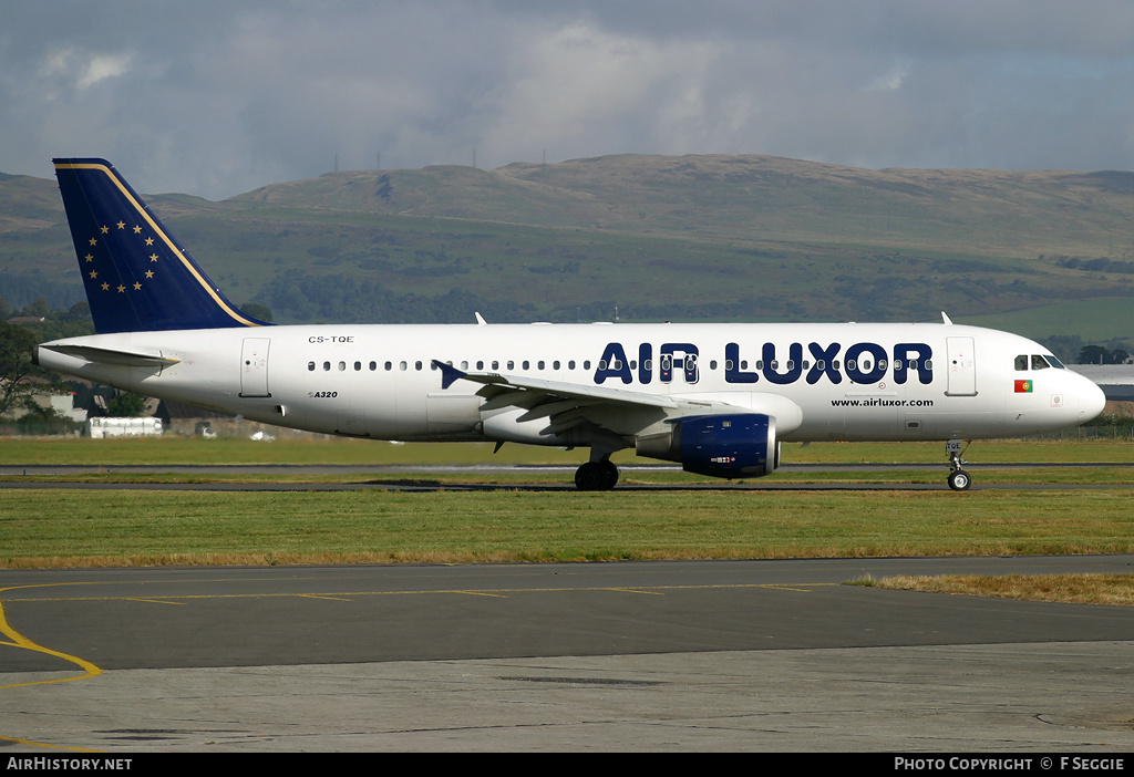 Aircraft Photo of CS-TQE | Airbus A320-211 | Air Luxor | AirHistory.net #76838